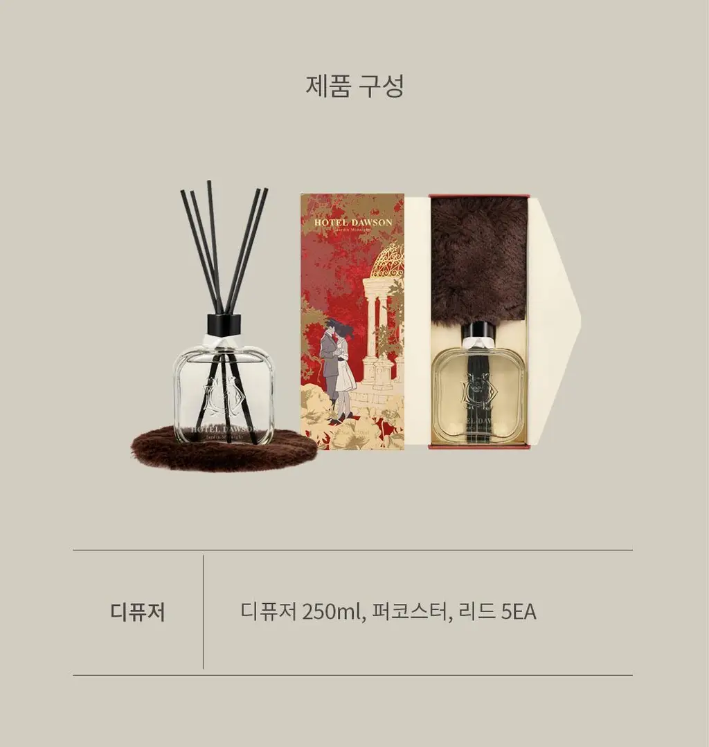 호텔도슨 디퓨저 자르댕미드나잇 250ml [아로마틱 우드 향] 상세페이지 4